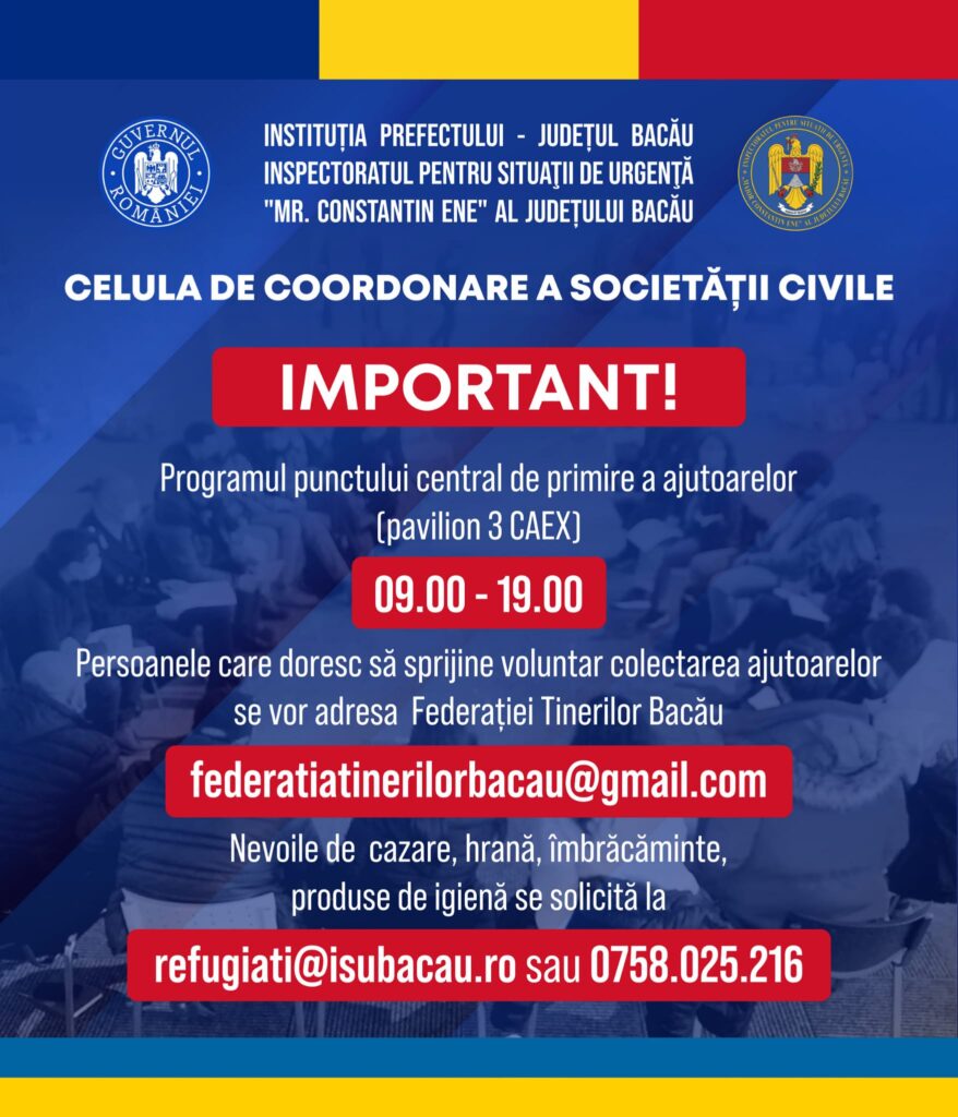 Afiș împreună ajutăm mai mult